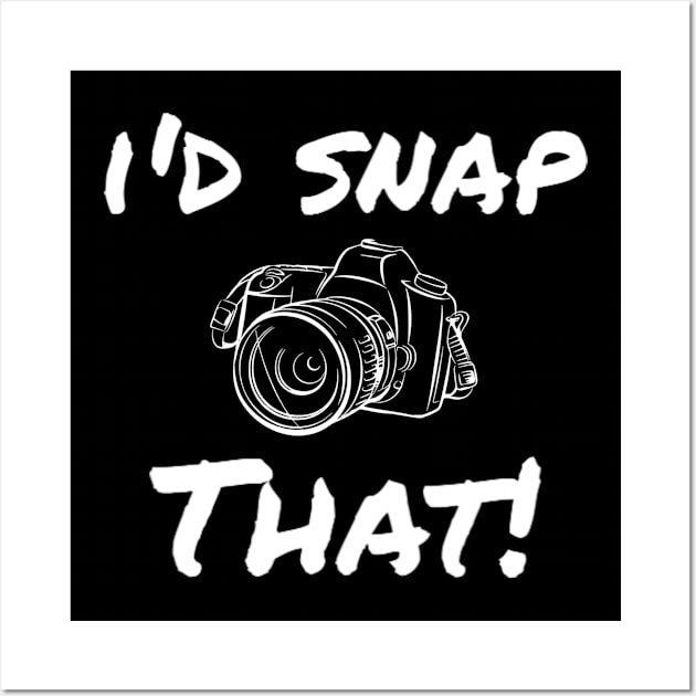 I'd snap that! Wall Art by Shop Chandman Designs 